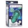 Booty Sparks Plug en verre phosphorescent GLOW L 9.5 x 4cm